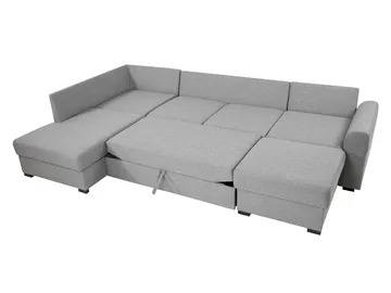 Taberk 5-seters U-sofa med Divan Venstre - Møbler - Sofaer - Sovesofaer