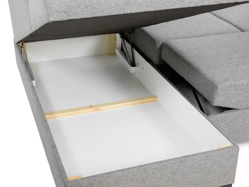 Taberk Large 6-seters U-sofa med Divan Høyre - Møbler - Sofaer - Sovesofaer