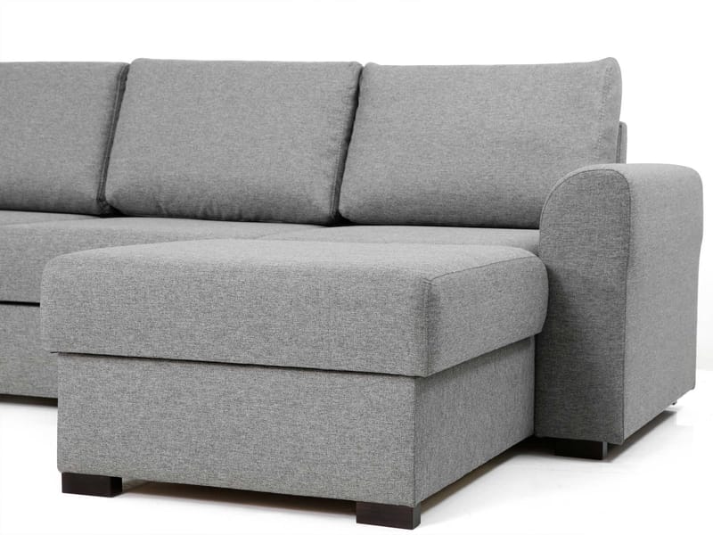 Taberk Large 6-seters U-sofa med Divan Venstre - Møbler - Sofaer - Sovesofaer