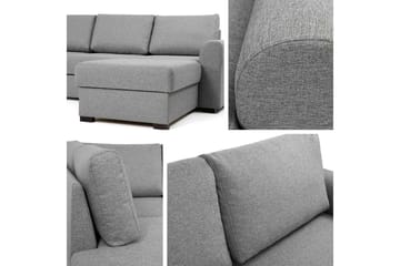 Taberk Sovesofa m. Divan og Sjeselong - Møbler - Sofaer - Sovesofaer