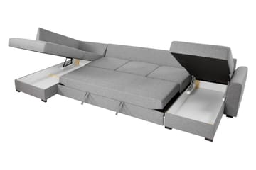 Taberk Sovesofa m. Divan og Sjeselong - Møbler - Sofaer - Sovesofaer