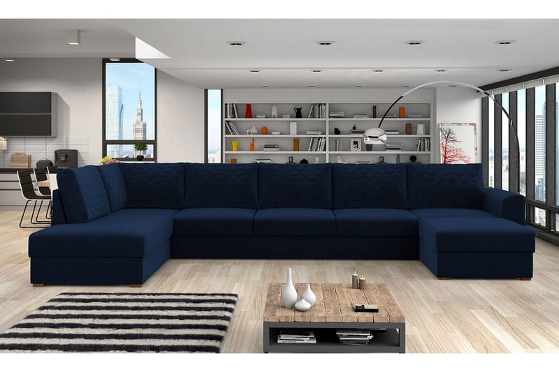 Taberk Sovesofa m. Divan og Sjeselong - Møbler - Sofaer - Sovesofaer