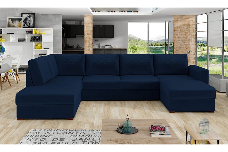 Taberk Sovesofa m. Divan og Sjeselong - Møbler - Sofaer - Sovesofaer