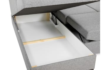 Taberk Sovesofa med Divan och Schäslong 4-sits - Rosa - Møbler - Sofaer - Sovesofaer