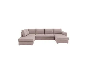 Taberk Sovesofa med Divan och Schäslong 4-sits