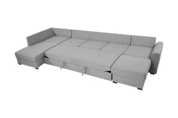 Taberk Sovesofa med Divan och Schäslong 5-sits - Grønn - Møbler - Sofaer - Sovesofaer