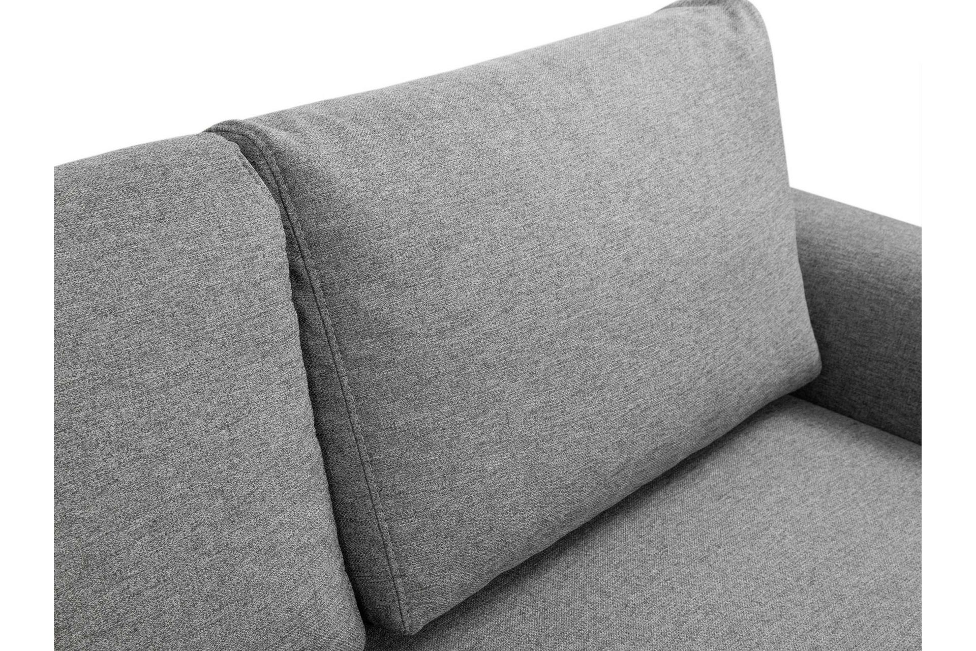 Taberk Sovesofa med Sjeselong og Dobbel Sjeselong 4-seter i Chenille - Oransje - Møbler - Sofaer - Sovesofaer