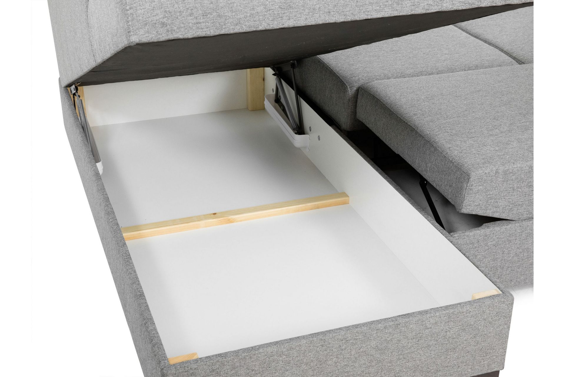 Taberk Sovesofa med Sjeselong og Dobbel Sjeselong 4-seter i Chenille - Oransje - Møbler - Sofaer - Sovesofaer