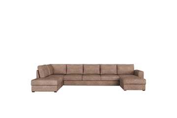 Taberk Sovesofa med Sjeselong og Dobbel Sjeselong 5-seter i Bouclé