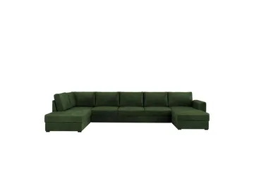 Taberk Sovesofa med Sjeselong og Dobbel Sjeselong 5-seter i Chenille