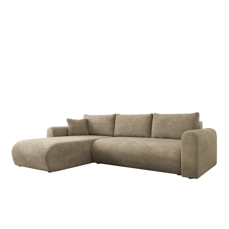 Tacon 3-seters sovesofa med divan, beige