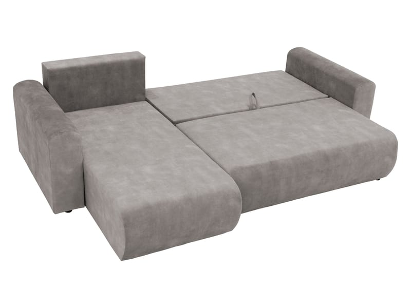 Tacon 3-seters sovesofa med divan - beige - Møbler - Sofaer - Sovesofaer