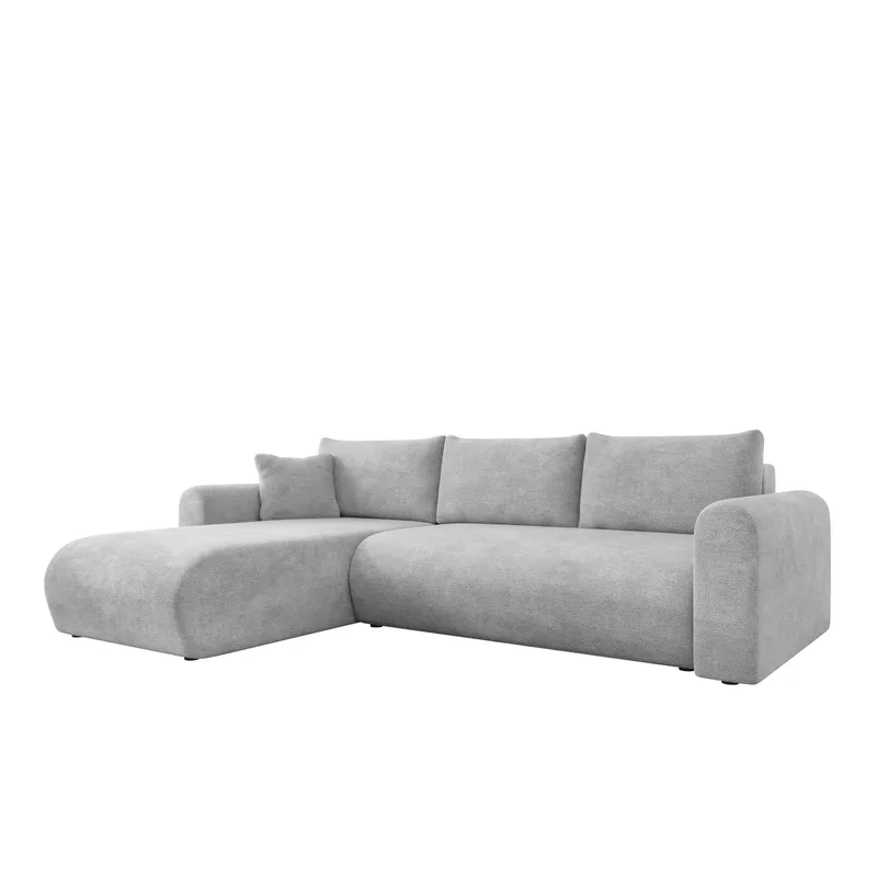 Tacon 3-seters sovesofa med divan - grå - Møbler - Sofaer - Sovesofaer