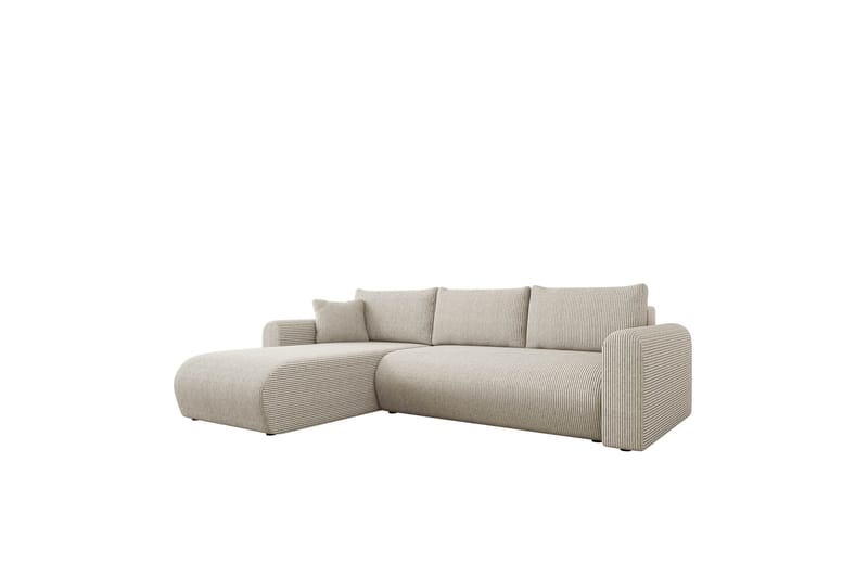 Tacon Sovesofa Med 3-Seters Divan - Beige - Møbler - Sofaer - Sovesofaer