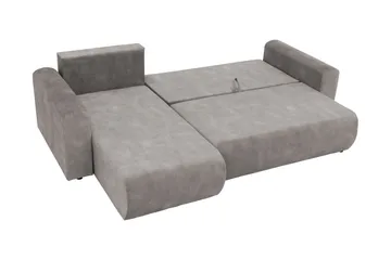 Tacon Sovesofa Med 3-Seters Divan - Blå - Møbler - Sofaer - Sovesofaer
