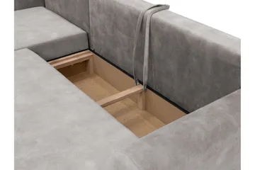 Tacon Sovesofa Med 3-Seters Divan - Blå - Møbler - Sofaer - Sovesofaer