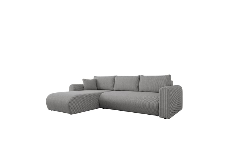 Tacon Sovesofa Med 3-Seters Divan - Grå - Møbler - Sofaer - Sovesofaer