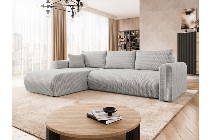 Tacon Sovesofa Med 3-Seters Divan - Svart - Møbler - Sofaer - Sovesofaer