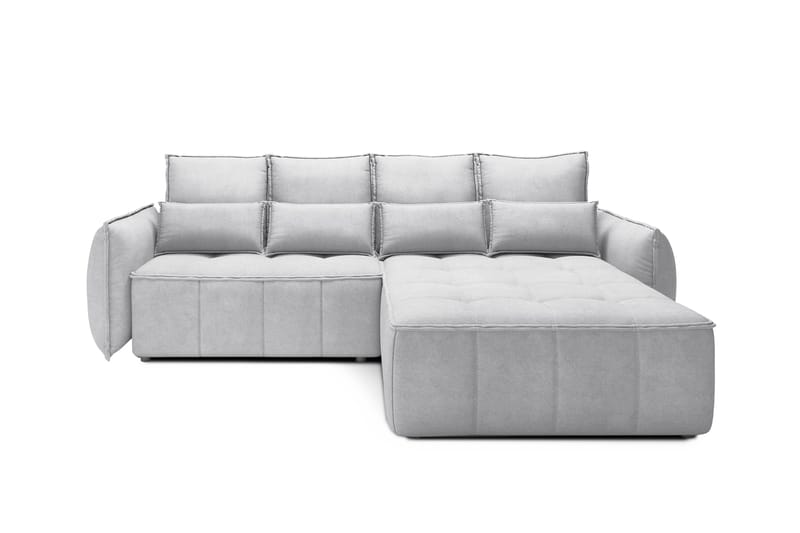 Takara Sovesofa med Divan 3-seter - Grå - Møbler - Sofaer - Sovesofaer