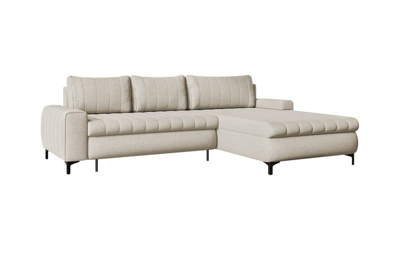 Talby 3-seters Hjørnesovesofa - Beige - Møbler - Sofaer - Sovesofaer