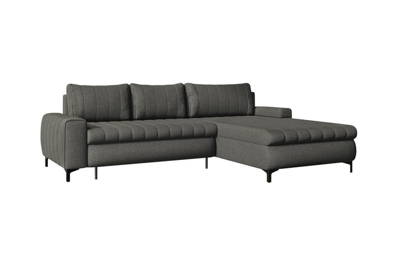Talby 3-seters Hjørnesovesofa - Mørkegrå - Møbler - Sofaer - Sovesofaer