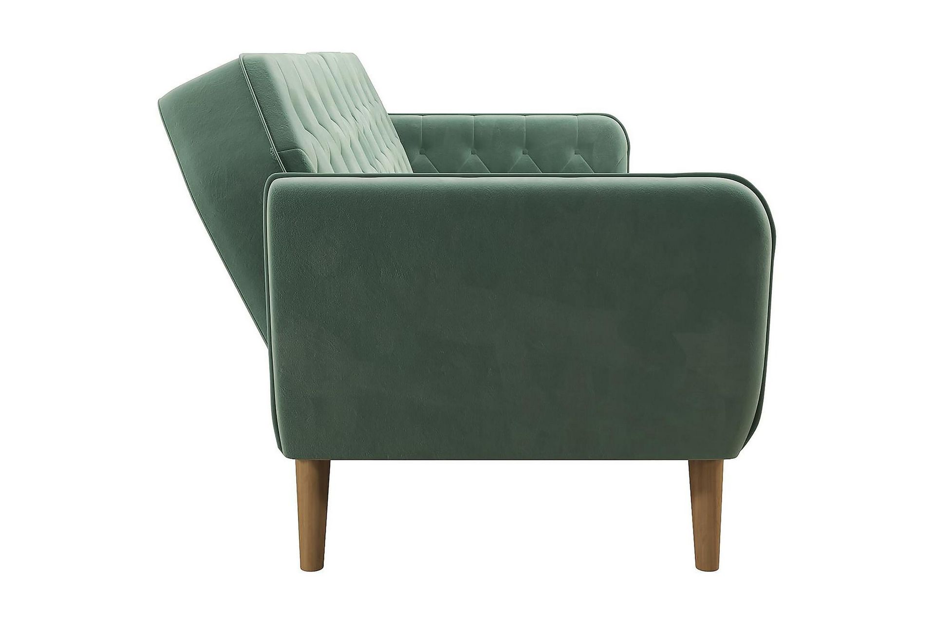 TallulaH 2-seters Sovesofa Fløyel/Lysegrønn - Novogratz - Møbler - Sofaer - Sovesofaer