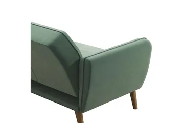 TallulaH 2-seters Sovesofa Fløyel/Lysegrønn - Novogratz - Møbler - Sofaer - Sovesofaer