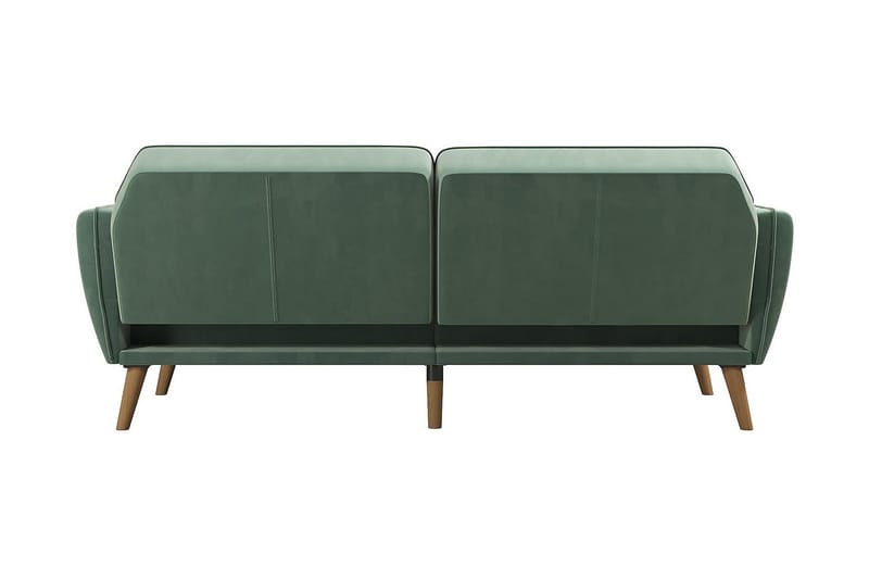 TallulaH 2-seters Sovesofa Fløyel/Lysegrønn - Novogratz - Møbler - Sofaer - Sovesofaer