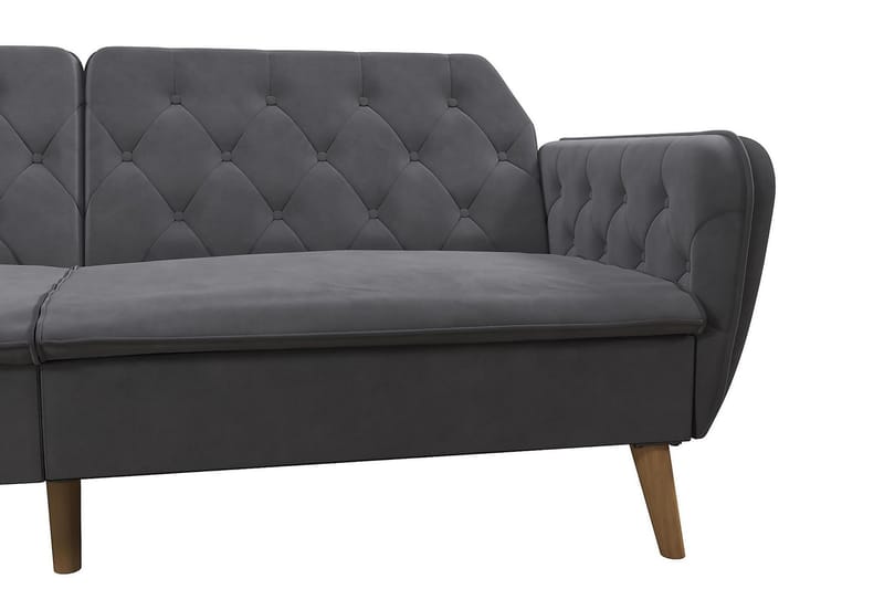 TallulaH 2-seters Sovesofa Grå - Novogratz - Møbler - Sofaer - Sovesofaer
