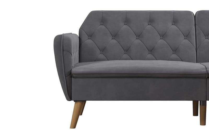 TallulaH 2-seters Sovesofa Grå - Novogratz - Møbler - Sofaer - Sovesofaer