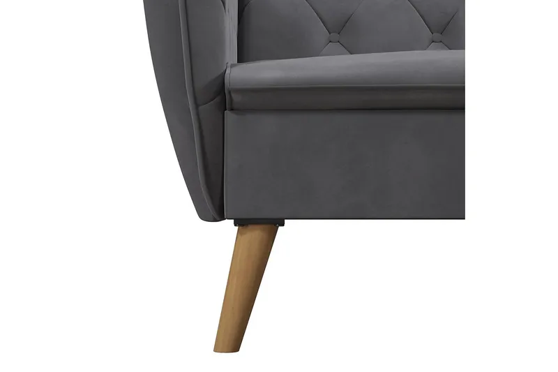 TallulaH 2-seters Sovesofa Grå - Novogratz - Møbler - Sofaer - Sovesofaer