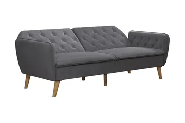 TallulaH 2-seters Sovesofa Grå - Novogratz - Møbler - Sofaer - Sovesofaer
