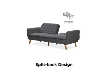TallulaH 2-seters Sovesofa Grå - Novogratz - Møbler - Sofaer - Sovesofaer