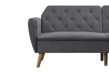 TallulaH 2-seters Sovesofa Grå - Novogratz - Møbler - Sofaer - Sovesofaer