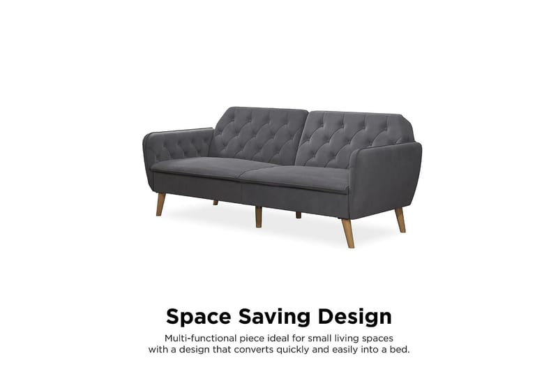 TallulaH 2-seters Sovesofa Grå - Novogratz - Møbler - Sofaer - Sovesofaer