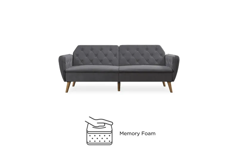 TallulaH 2-seters Sovesofa Grå - Novogratz - Møbler - Sofaer - Sovesofaer