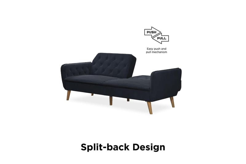 TallulaH 2-seters Sovesofa Marineblå - Novogratz - Møbler - Sofaer - Sovesofaer