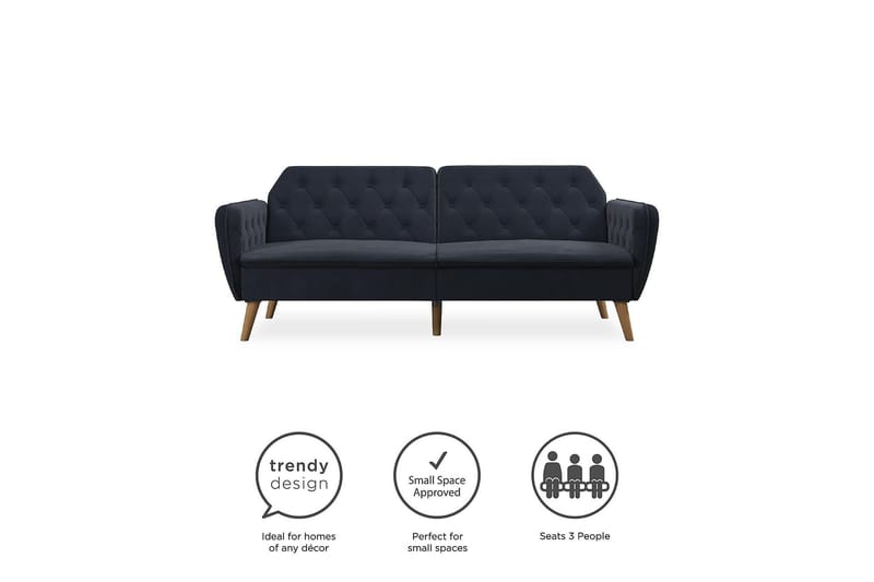 TallulaH 2-seters Sovesofa Marineblå - Novogratz - Møbler - Sofaer - Sovesofaer