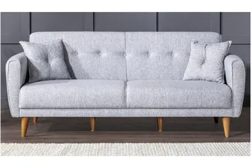Tamatha Sovesofa 3-seter - Grå - Møbler - Sofaer - Sovesofaer