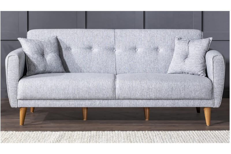 Tamatha Sovesofa 3-seter - Grå - Møbler - Sofaer - Sovesofaer