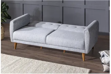 Tamatha Sovesofa 3-seter - Grå - Møbler - Sofaer - Sovesofaer