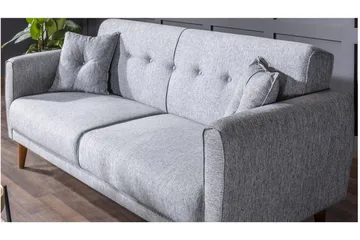 Tamatha Sovesofa 3-seter - Grå - Møbler - Sofaer - Sovesofaer