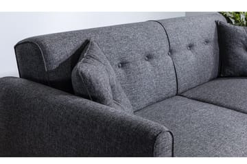 Tamatha Sovesofa 3-seter - Mørkegrå - Møbler - Sofaer - Sovesofaer