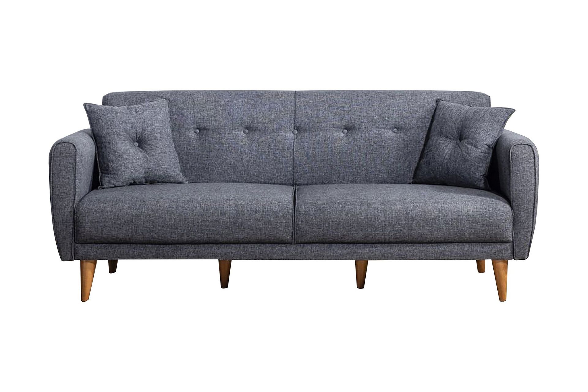 Tamatha Sovesofa 3-seter - Mørkegrå - Møbler - Sofaer - Sovesofaer