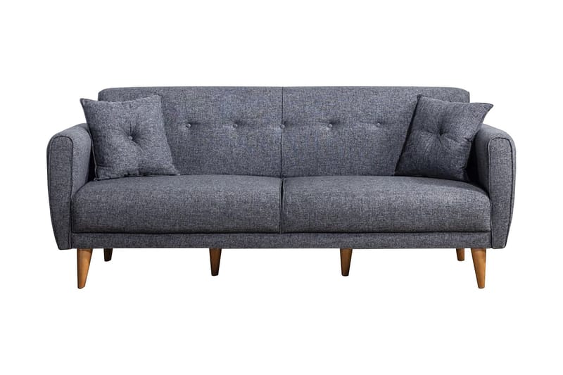 Tamatha Sovesofa 3-seter - Mørkegrå - Møbler - Sofaer - Sovesofaer