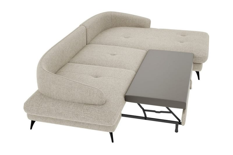 Telford 3-seters Hjørnesovesofa - Brun - Møbler - Sofaer - Sovesofaer