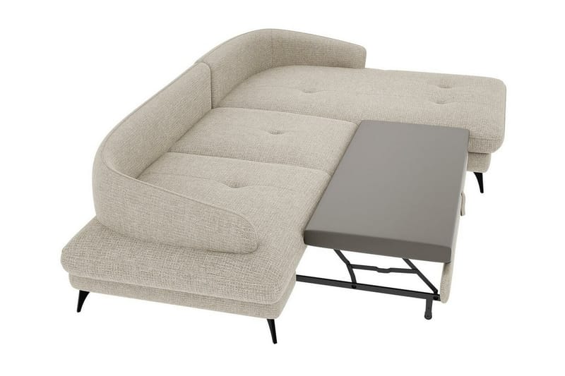 Telford 3-seters Hjørnesovesofa - Brun - Møbler - Sofaer - Sovesofaer