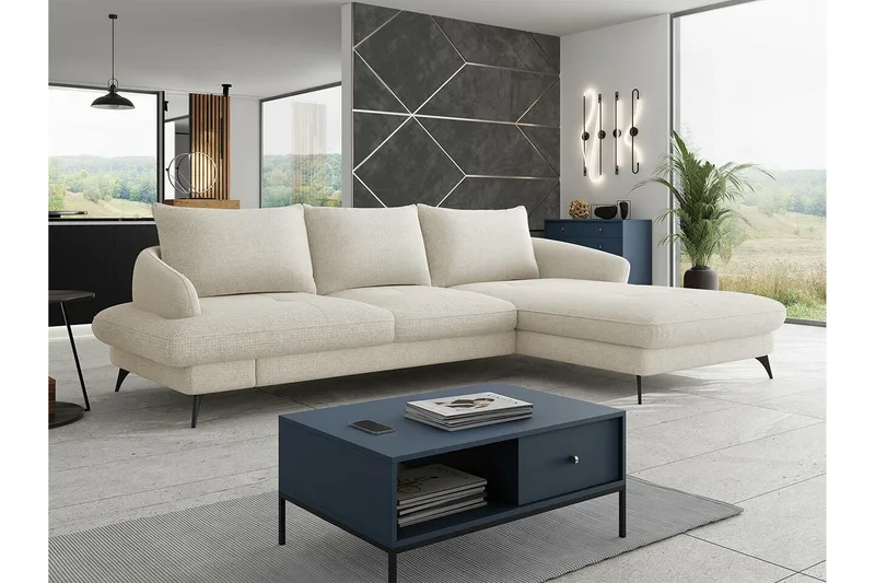 Telford 3-seters Hjørnesovesofa - Møbler - Sofaer - Sovesofaer