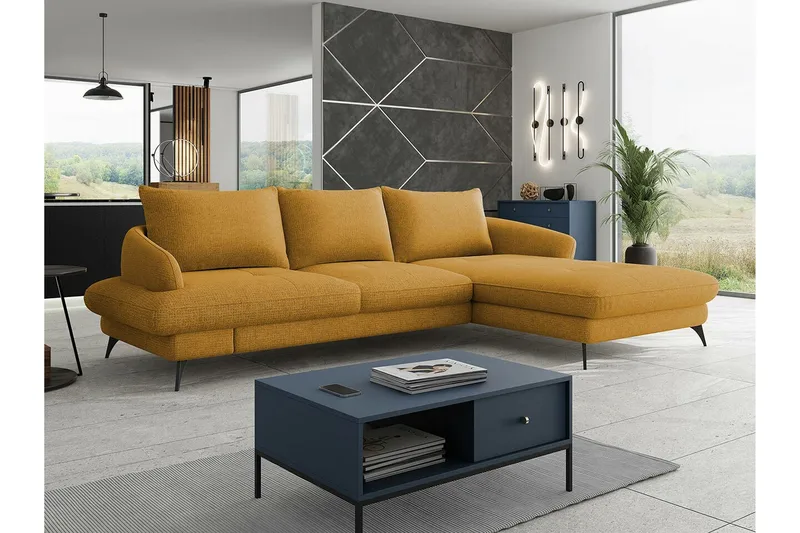 Telford 3-seters Hjørnesovesofa - Møbler - Sofaer - Sovesofaer