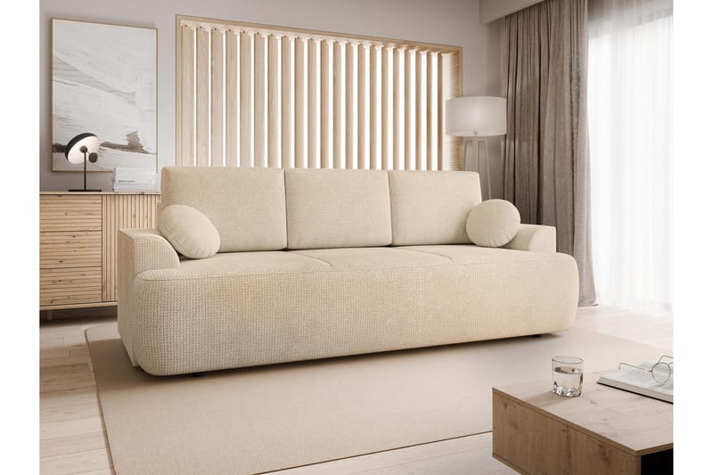 Terros Sovesofa 3-seter - Beige - Møbler - Sofaer - Sovesofaer